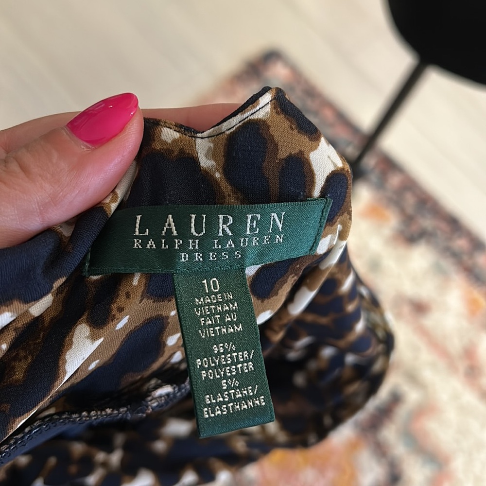 Ralph Lauren leopard print dress - Picture 5 of 5